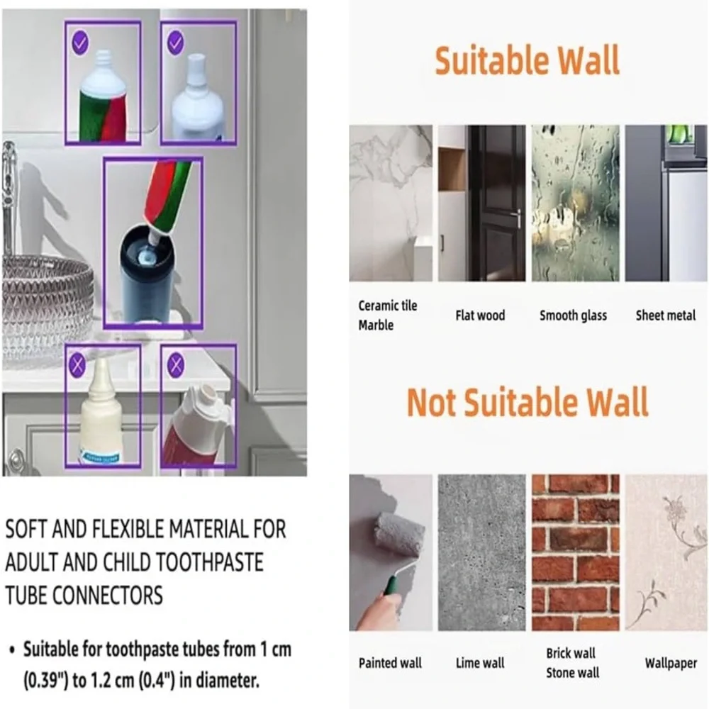 Toothpaste Dispenser + Organizer - Picture 7 of 8